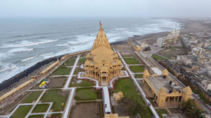  सोमनाथ मंदिर का विहंगम दृश्य | Somnath Temple Bird Eye (Drone) View