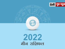 मीन राशि के जातकों के लिए वर्ष 2022 का वर्षफल मीन राशि के जातकों के लिए वर्ष 2022 का वर्षफल